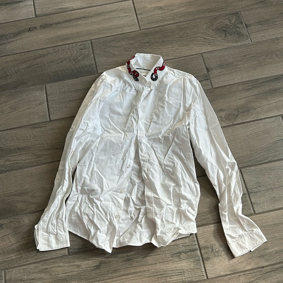 Gucci Duke kingsnake collar men’s button up